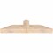 Ekena Millwork Portland Smooth Timber Gable Bracket, Douglas Fir, 48"W x 12"H x 5 1/2"D x 5 1/2"F, 6/12 Pitch GBW048X12X0606POR00SDF - alternate 3